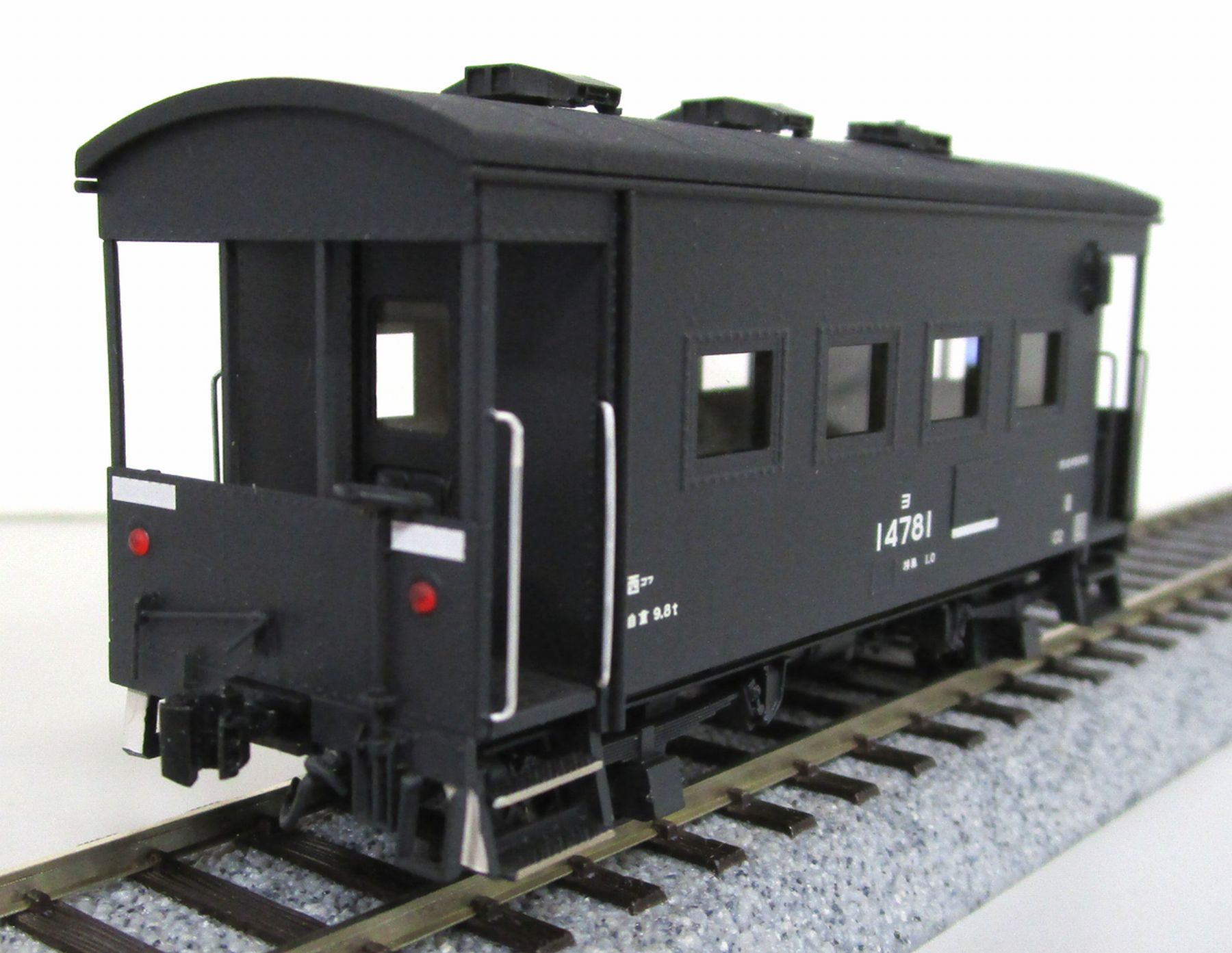 【中古】HOゲージ その他 鉄道模型 IMON (HO1067 1/87 12mm) ヨ5000 14781 配属局表記 新 西コフ 【D】 車輪傷み ※1/87 12mmゲージの製品です