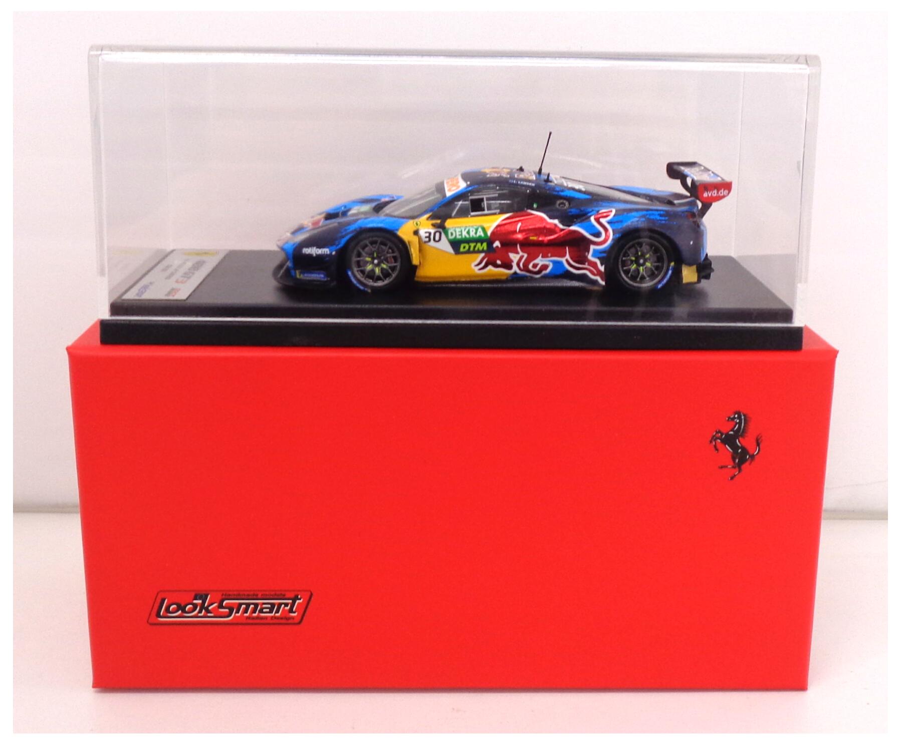 【中古】 その他 スケールミニカー(1/43) Look Smart Ferrari 488 GT3 EVO No.30 Red Bull AF Corse DTM 2021 Liam L…