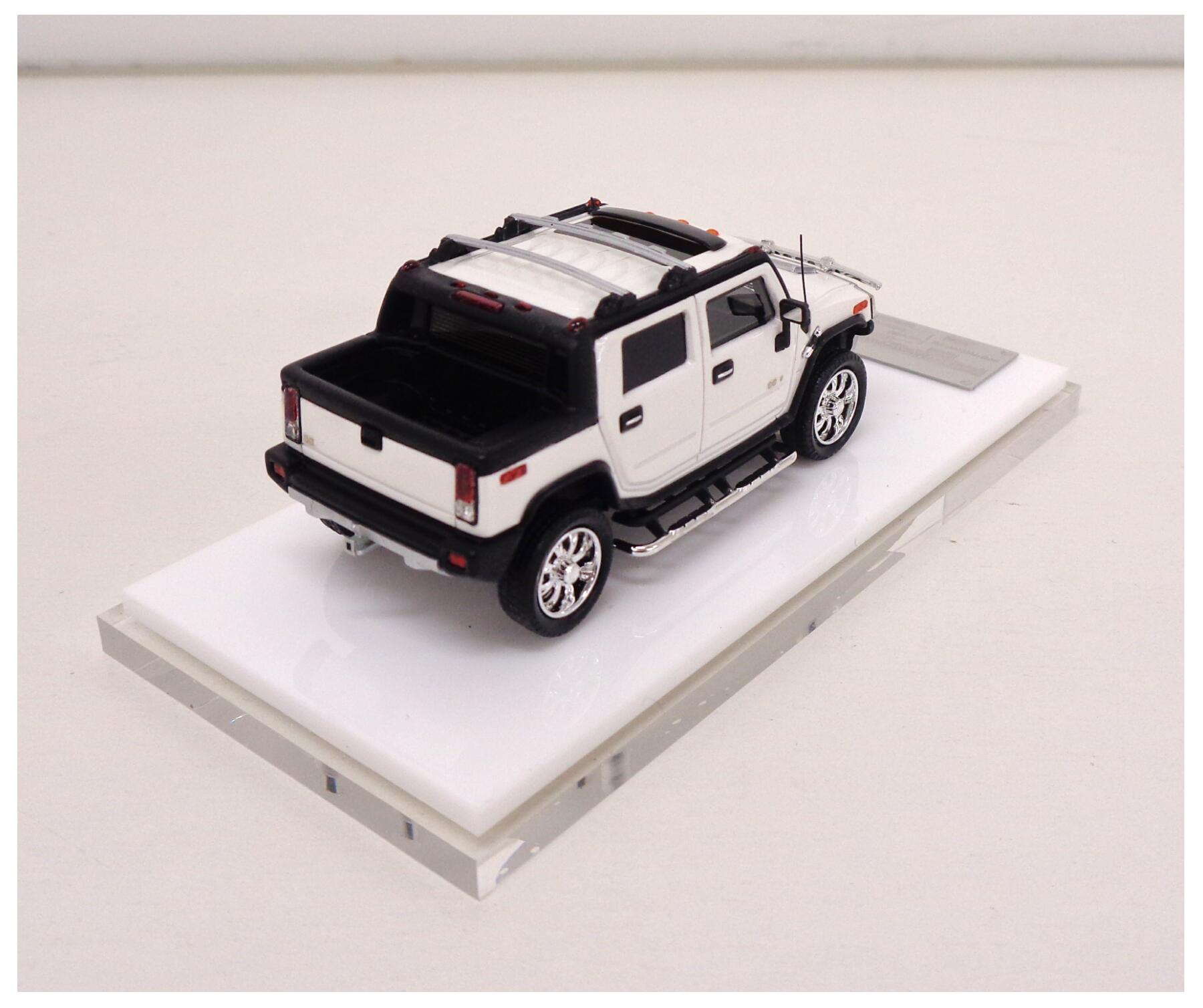 【中古】 その他 スケールミニカー(1/64・その他) MOTORHELIX 1/64 2008 Hummer H2 SUT Pearl White 【B】 ※開封品・外箱に若干の傷みあり・商品の性質上多少の塗装ムラ等はご容赦ください