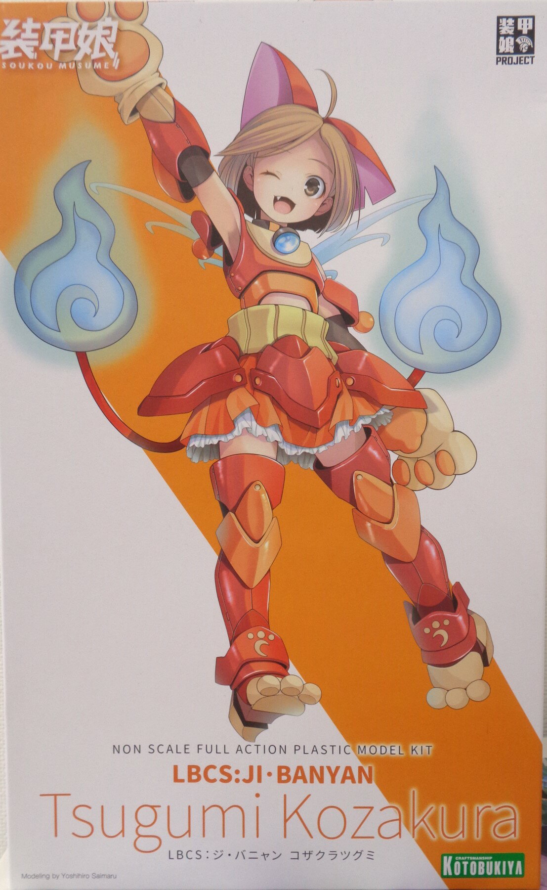 【中古】 その他 プラモデル/組立キット(キャラクター) コトブキヤ/装甲娘 LBCS:ジ・バニャン コザクラツグミ 【A´】 ※未組立・若干の外箱傷みあり