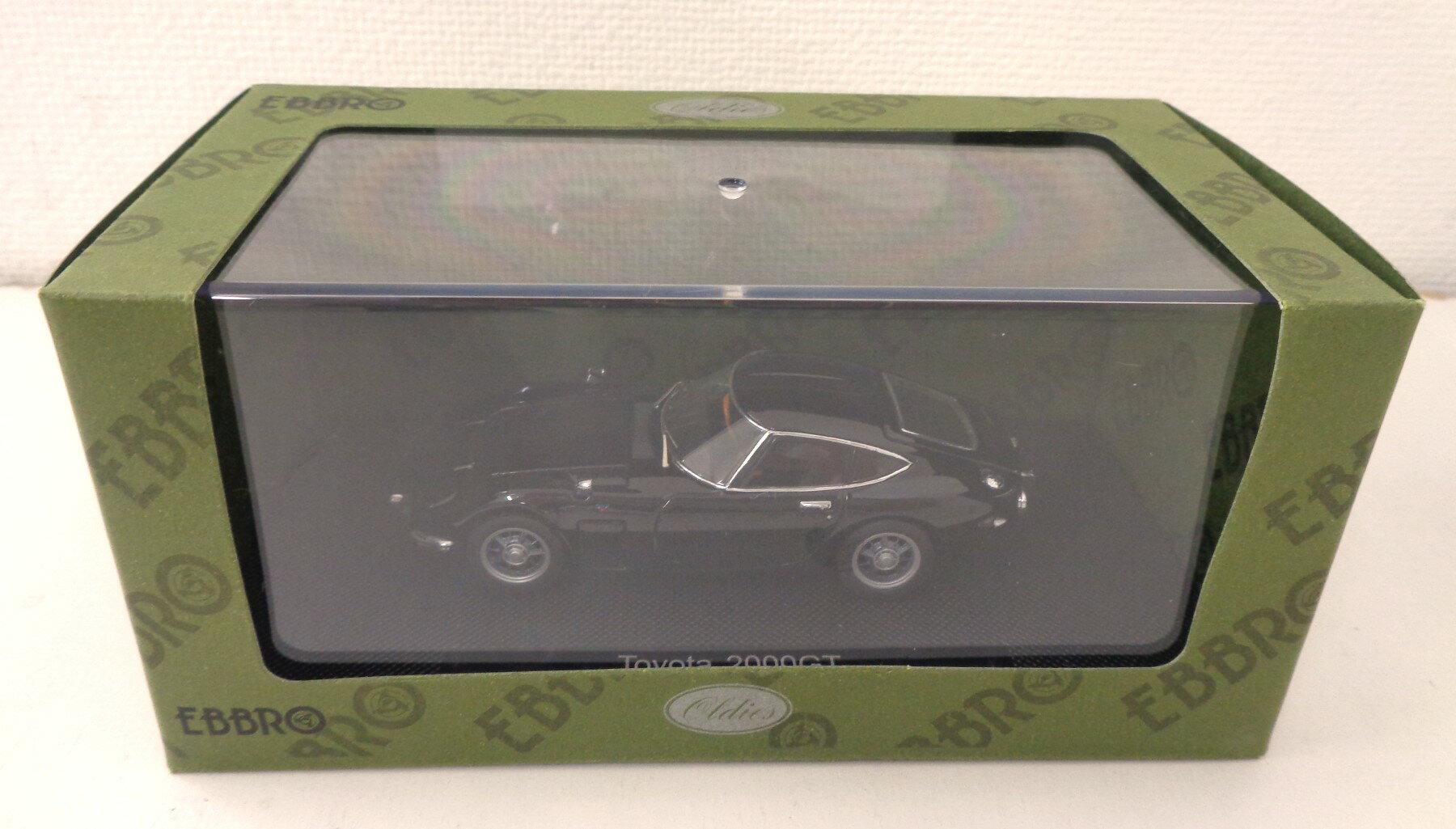 【中古】 その他 スケールミニカー(1/8～1/35) エブロ　44648　1/43 トヨタ 2000GTブラック 【B】 ※外箱傷みあり　メーカー出荷時からの塗装ムラ等はご容赦下さい