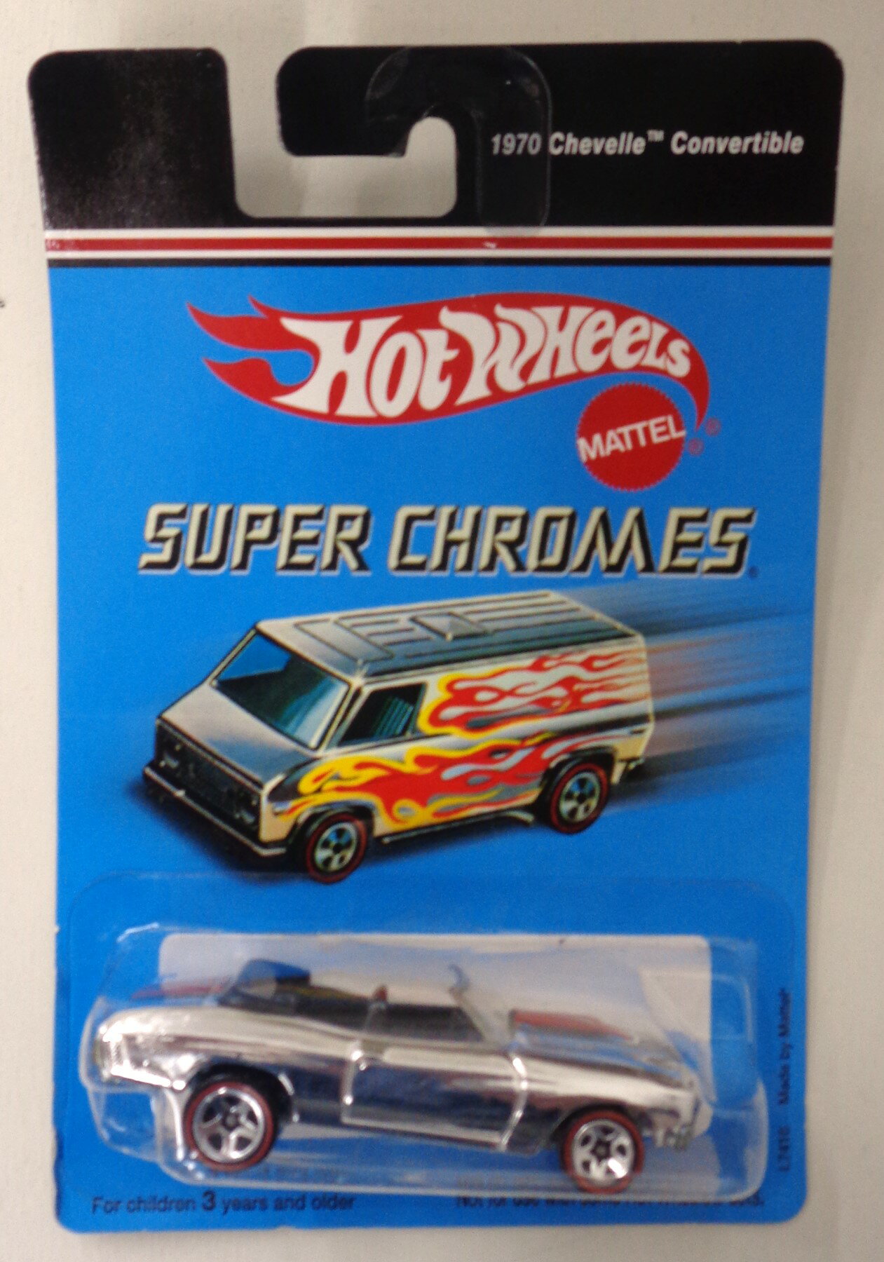 【中古】 その他 スケールミニカー(1/64・その他) ホットウィール/ SUPER CHROMES 1970 Chevelle Conve..