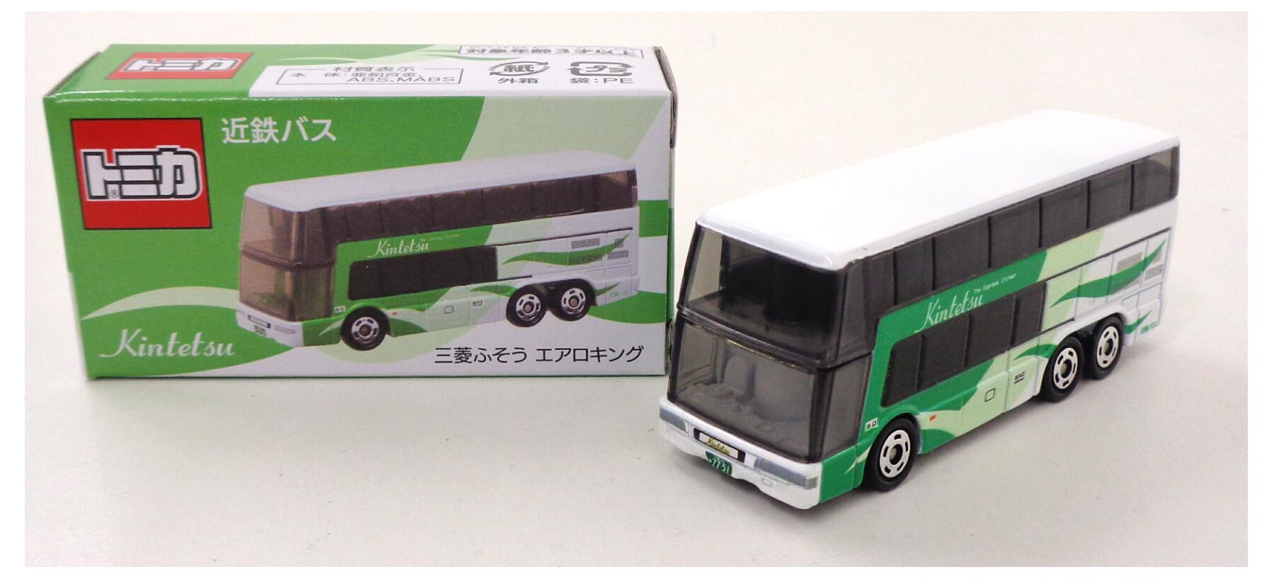 樂天商城 - 【中古】 タカラトミー トミカ 近鉄バス 三菱ふそう エアロキング 【A´】 ※外箱に若干の傷みあり・商品の性質上多少の塗装ムラ等はご容赦ください