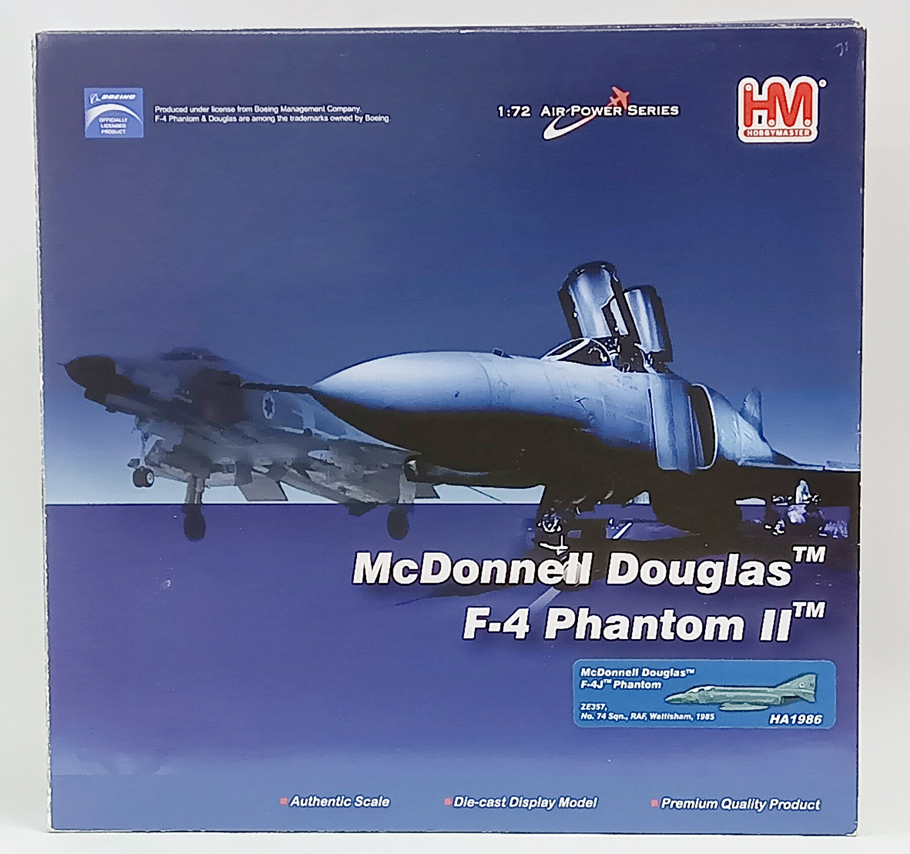 楽天市場】ホビーマスター 1/72 航空自衛隊 f-4ej改 ファントムii 301