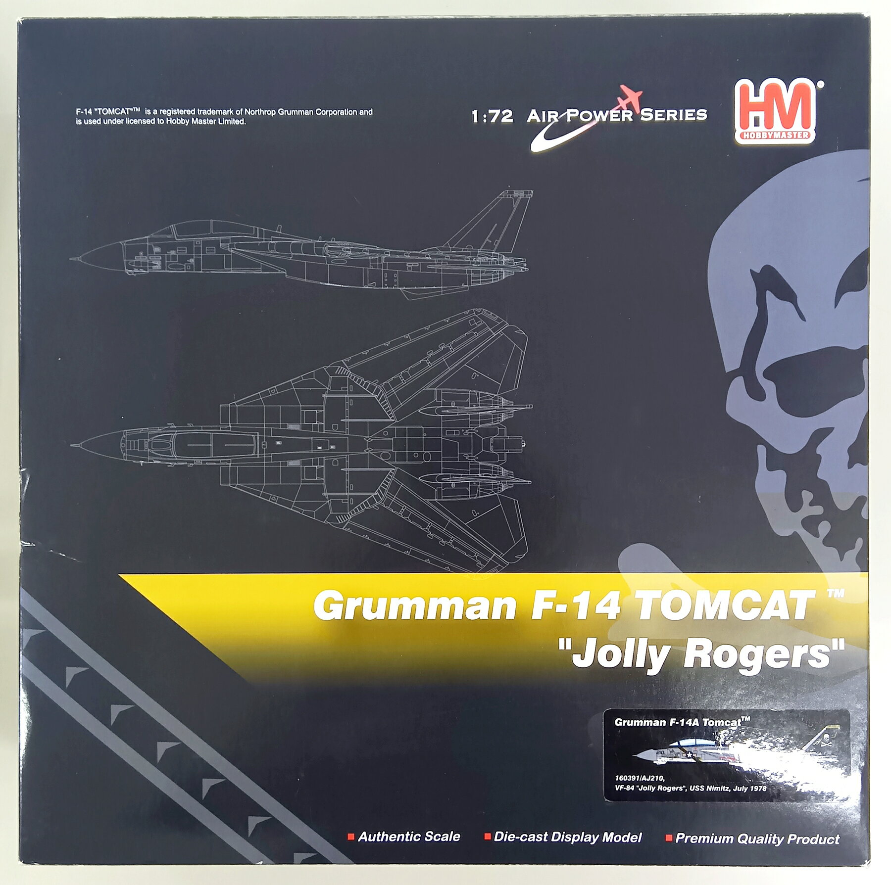 【一部未開封】ホビーマスター 1/72 F-14A / F-4N 楽天市場】ホビーマスター 1／72 f－14a トムキャットの通販