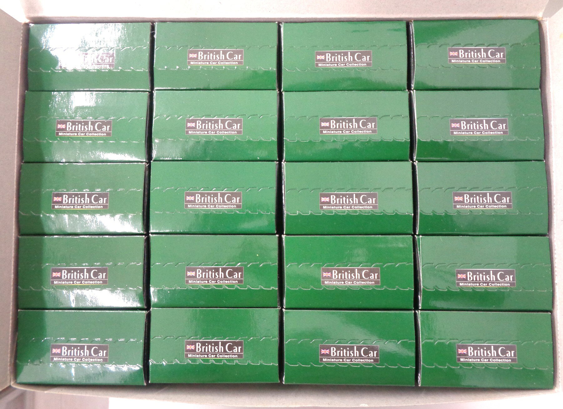 ホビーランドぽち　楽天市場店の【中古】 その他 スケールミニカー(1/64・その他) 京商　1/64　ブリティッシュ カー・ミニカーシリーズ　1BOX(15個入り) 【A´】 ※各中箱未開封・若干の箱傷みあり｜アングル2