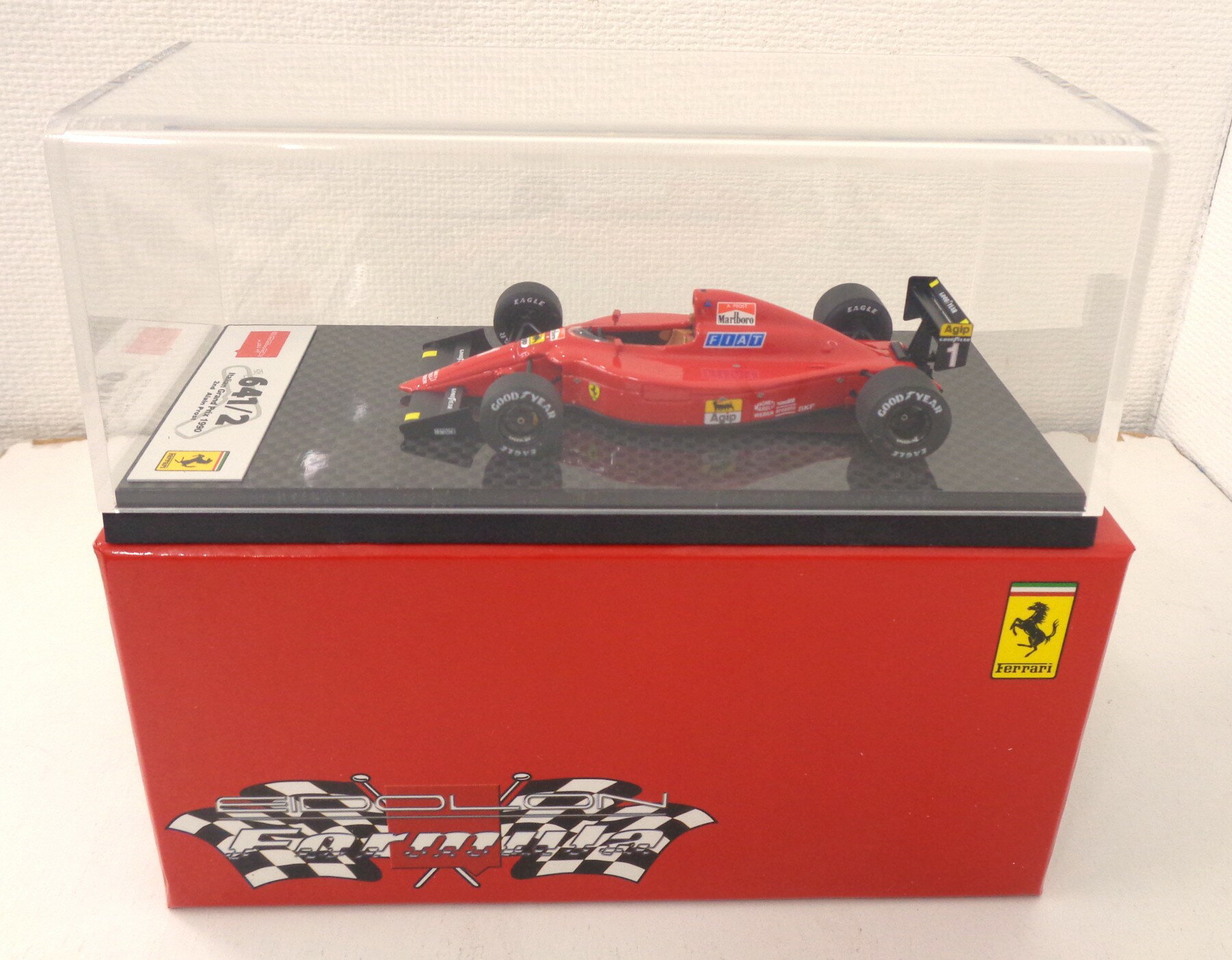 【中古】 その他 スケールミニカー(1/43) アイドロン/ フォーミュラー FE004A フェラーリ641/2 イタリアGP1990 No.1 A.プロスト 【B】 ※若干の外箱傷みあり　※メーカー出荷時からの塗装ムラ等はご容赦下さい