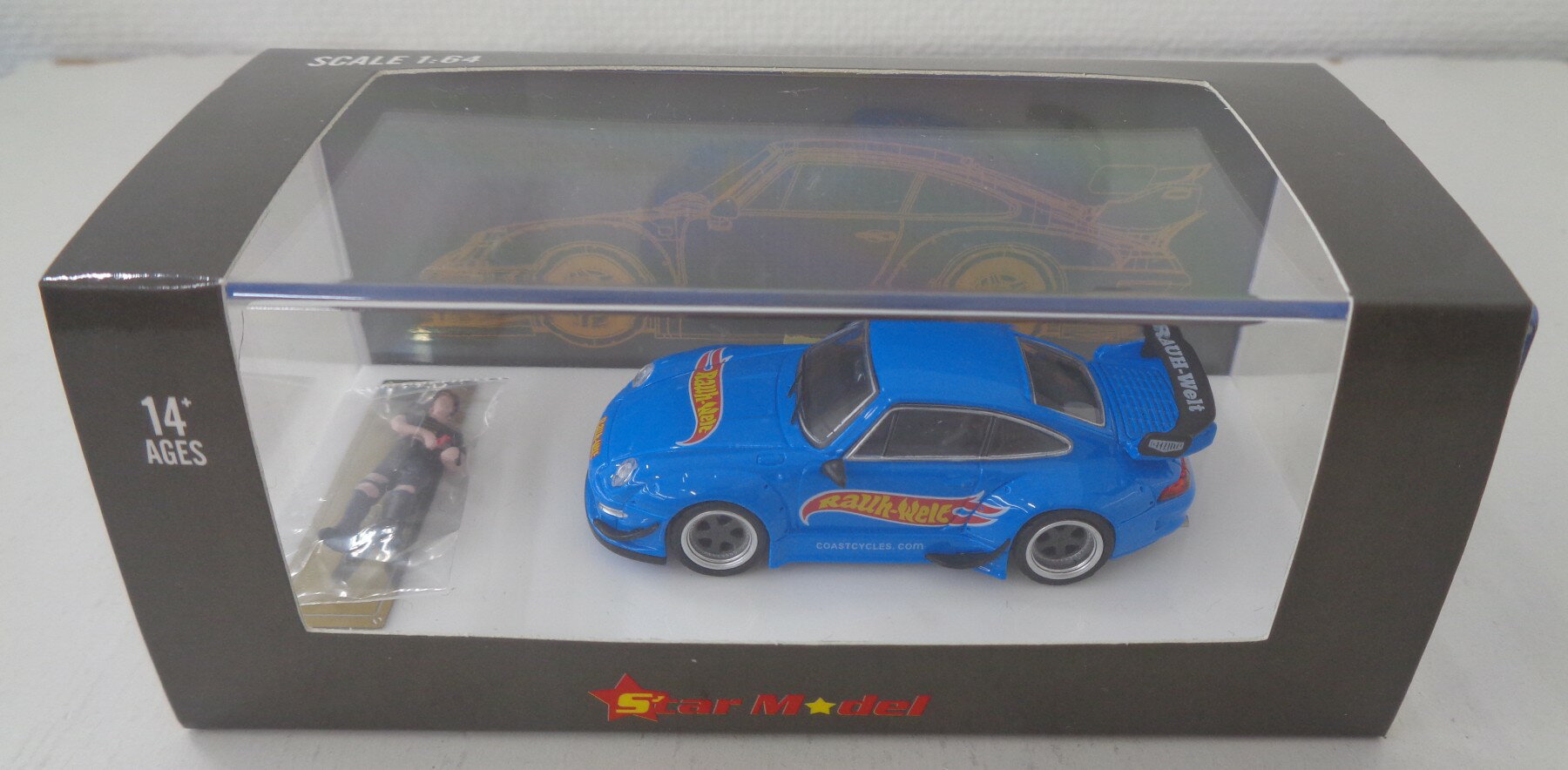 ����š� ����¾ ��������ߥ˥���(1/64������¾) Star Model 1/64��RWB 993(�֥롼) ��A���� ���㴳�Υ��꡼�ֽ��ߵڤӥ�����������...