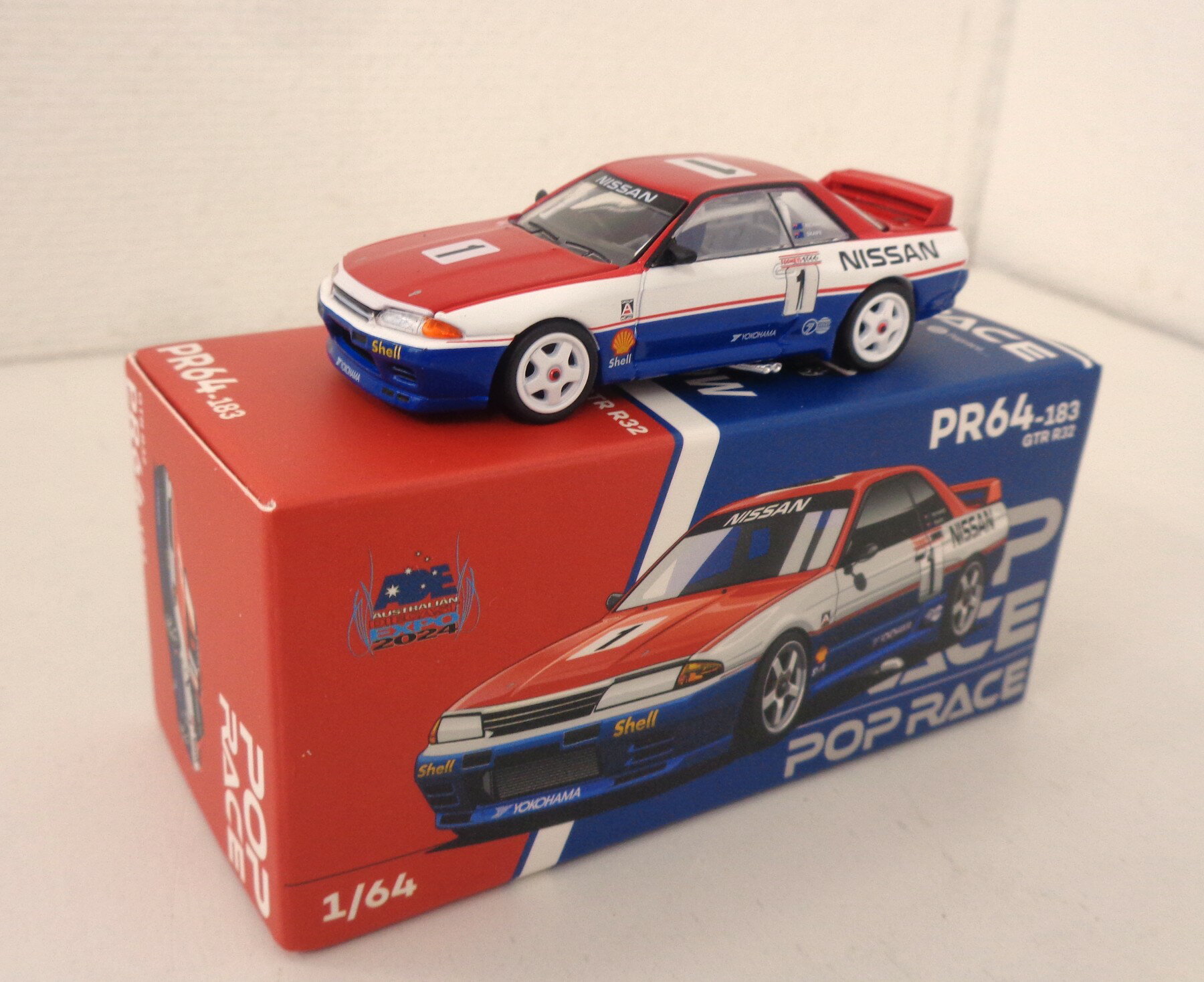 ����š� ����¾ ��������ߥ˥���(1/64������¾) POP RACE 1/64 PR64-183��GTR R32 ��A���� ���㴳�γ�Ȣ���ߤ��ꡡ���᡼����...