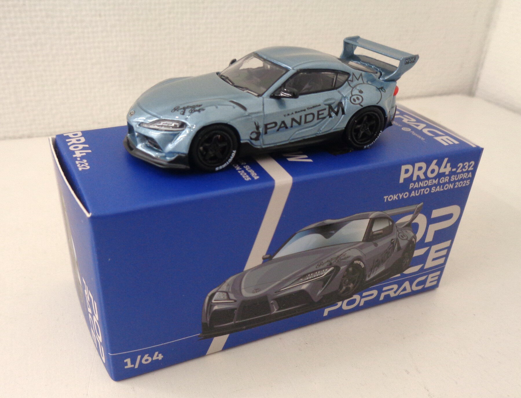 ����š� ����¾ ��������ߥ˥���(1/64������¾) POP RACE 1/64 PR64-232��PANDEM GR SUPRA TOKYO AUTO SA...