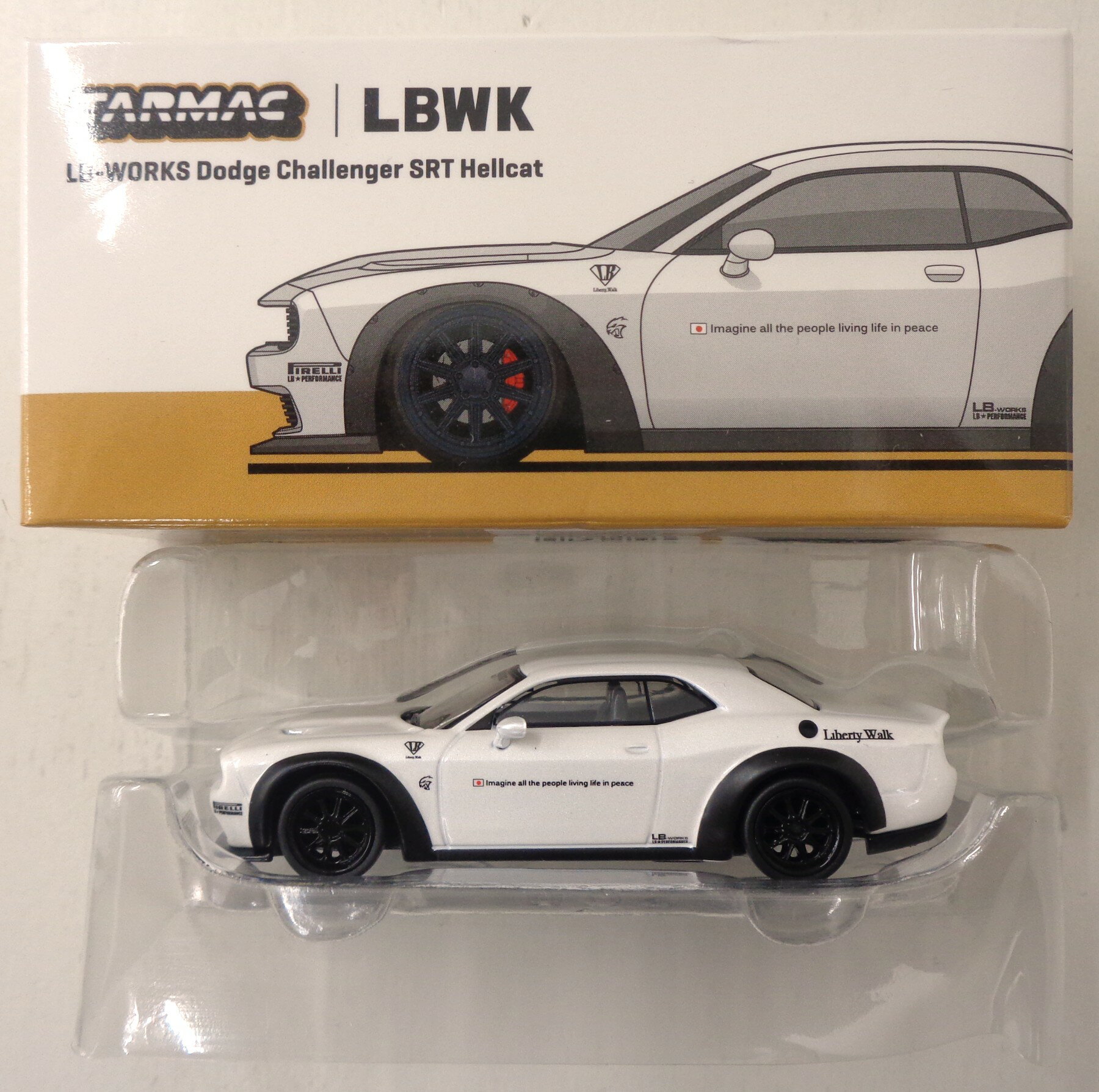 ����š� ����¾ ��������ߥ˥���(1/64������¾) TARMAC WORKS 1/64 LB-WORKS Dodge Challenger SRT Hell...