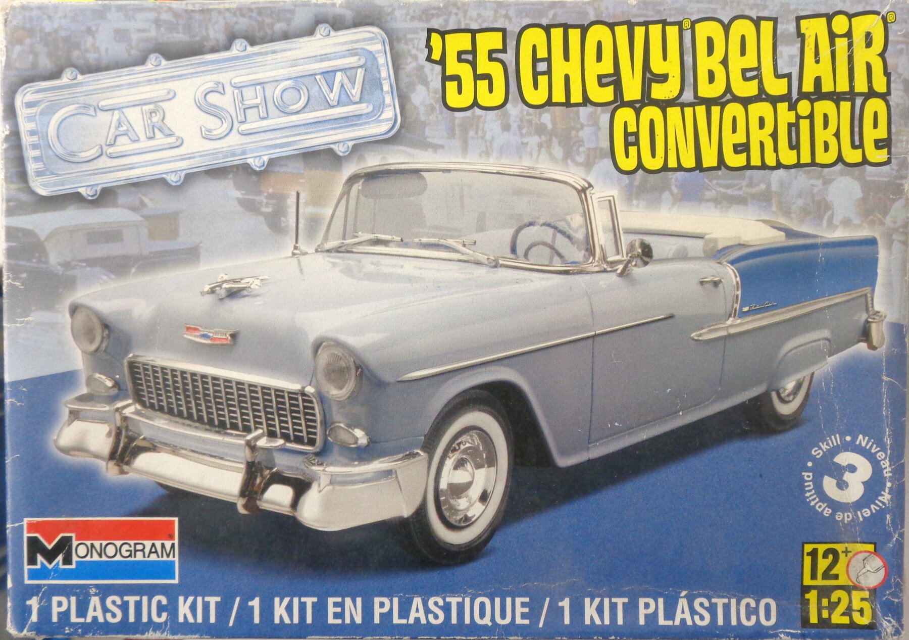 【中古】 その他 ガレージキット(自動車系) モノグラム/プラモデル　1/25 　55シェビー ベルエア コン..