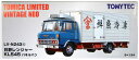 【中古】1/64 TOMYTEC(トミーテック) トミカリミテッドヴィンテージNEO LV-N243c 日野レンジャー KL545 パネルバン(青) 【B】 外箱開封済・外箱若干傷み / 性質上、多少の塗装ムラ等はご容赦ください