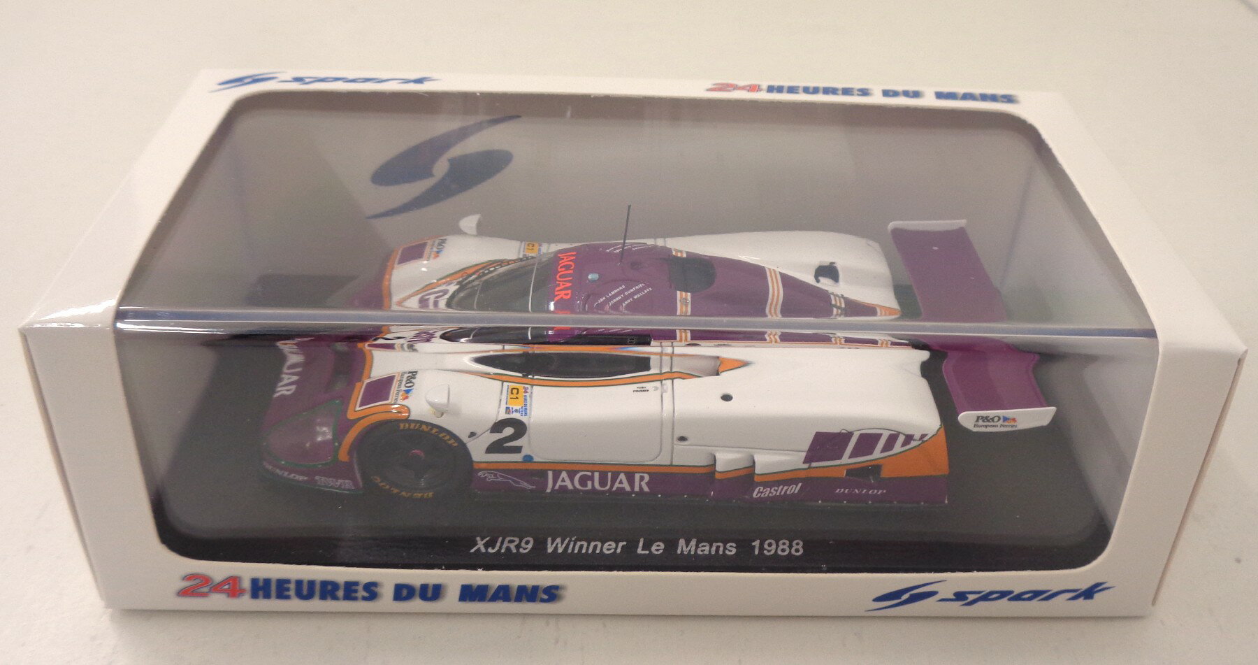 ����š� ����¾ ��������ߥ˥���(1/43) spark/43LM88 Jaguar XJR9 Winner Le Mans 1988 J.Lammers - A.Wallace - J.Dumfries #2 ��A���� ���㴳�γ�Ȣ���ߵڤӥ��ꥢ�������˾��̤ν����ꡡ�����ʤ�������¿��������������Ϥ��Ƽϲ�����