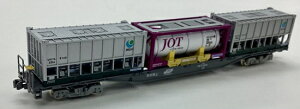 【中古】Nゲージ TOMIX(トミックス) 97944セットバラ コキ107-514(JR DD51形(愛知機関区・さよなら貨物列車))(1両のみ) 【C】 ※車間短縮ナックルカプラーに交換 ※ブレーキハンドル取付済 ※コンテナ付属 ※TOMIX製クリアケース入り