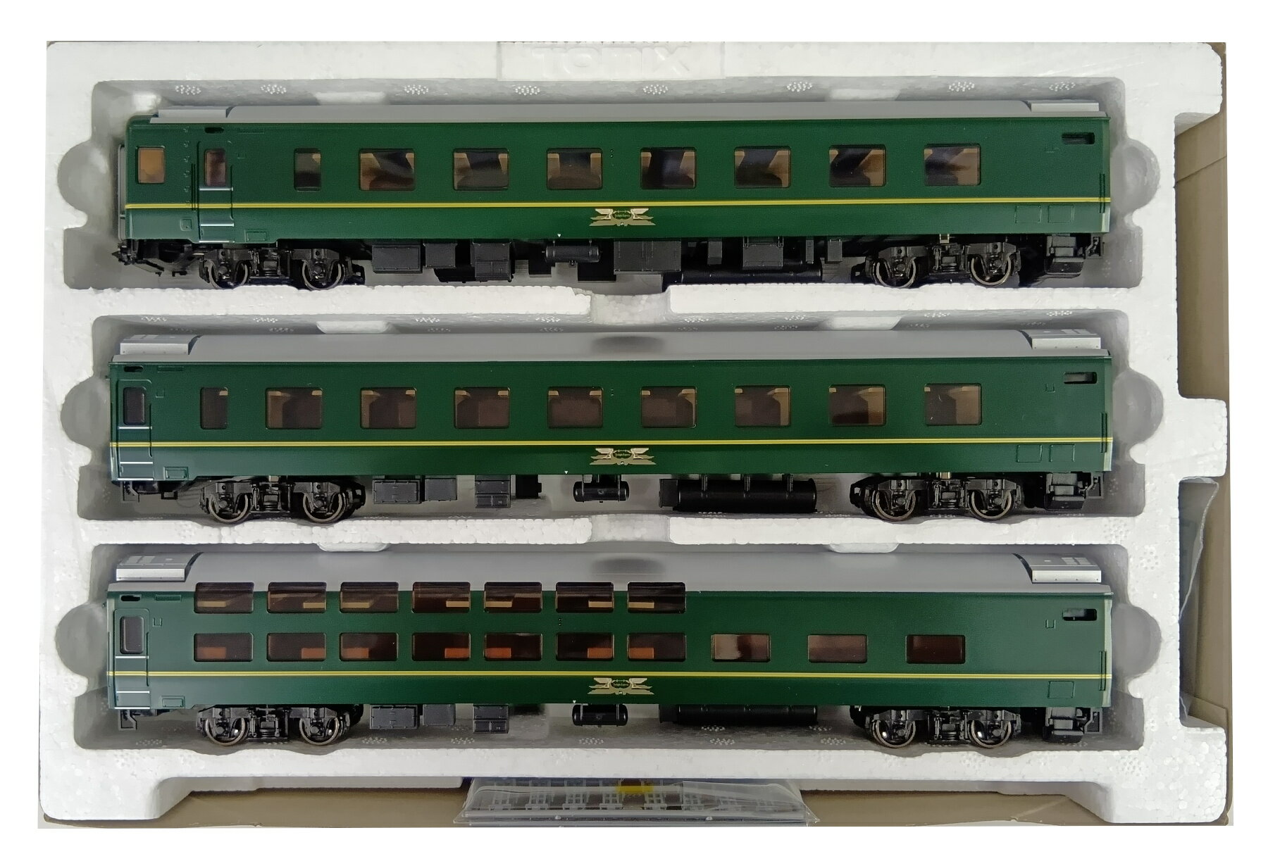 【中古】HOゲージ TOMIX(トミックス) HO-9111 JR 24系25形特急寝台客車(トワイライトエクスプレス)増結..