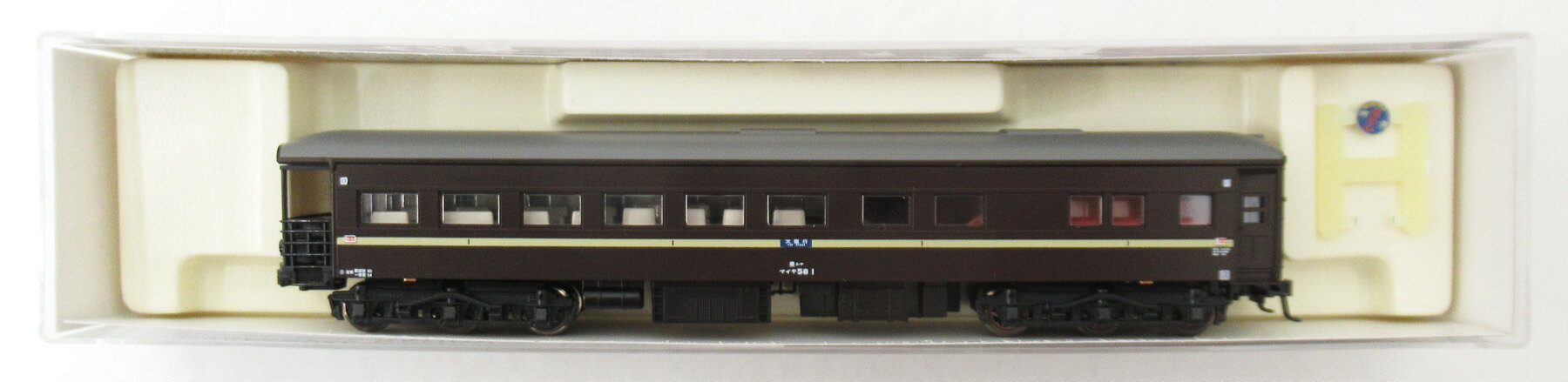 【中古】Nゲージ KATO(カトー) 5131-9 KATO京都駅店限定品 マイテ 58-1 茶 (東シナ) 【C】 ※側面雨どいテカリ、こす…