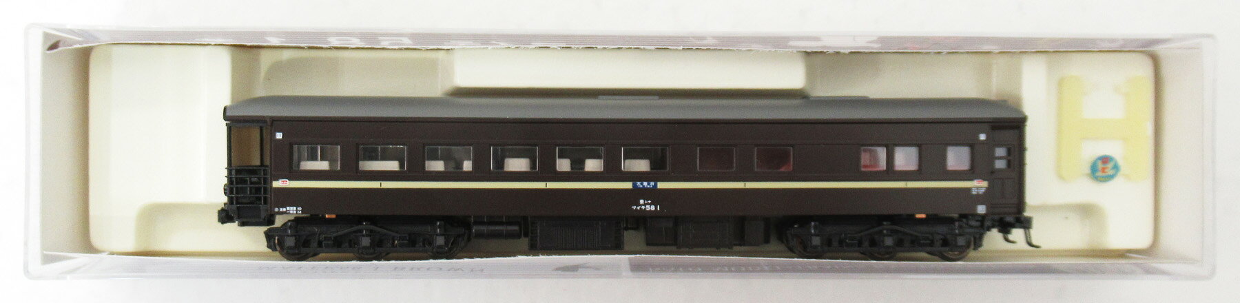 【中古】Nゲージ KATO(カトー) 5131-9 KATO京都駅店限定品 マイテ 58-1 茶 (東シナ) 【B】 ※テールマーク「つばめ」取付残有