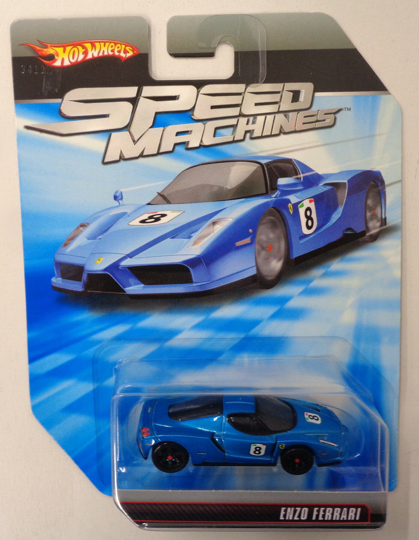 【中古】 その他 スケールミニカー(1/64・その他) ホットウィール/SPEED MACHINES ENZO FERRARI 【A´】 ※未開封・若干のパッケージ傷みあり