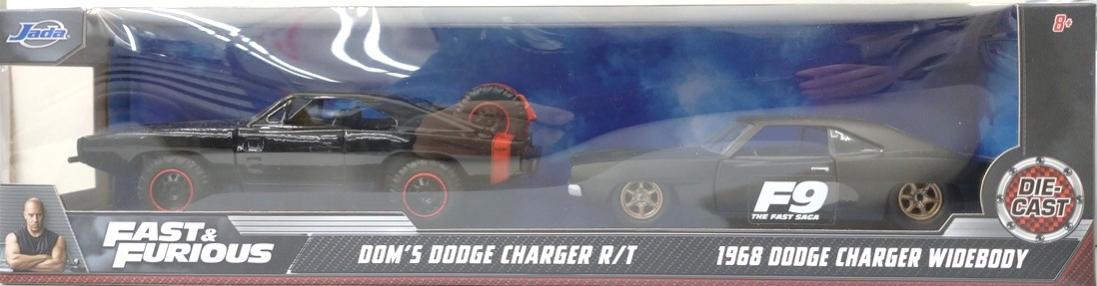 【中古】1/32 その他 32909 ドミニク ダッジ チャージャー R/T 1968 ダッジチャージャーワイドボディ 2台セット 【A´】 未開封、箱少し傷みあり メーカー：Jada