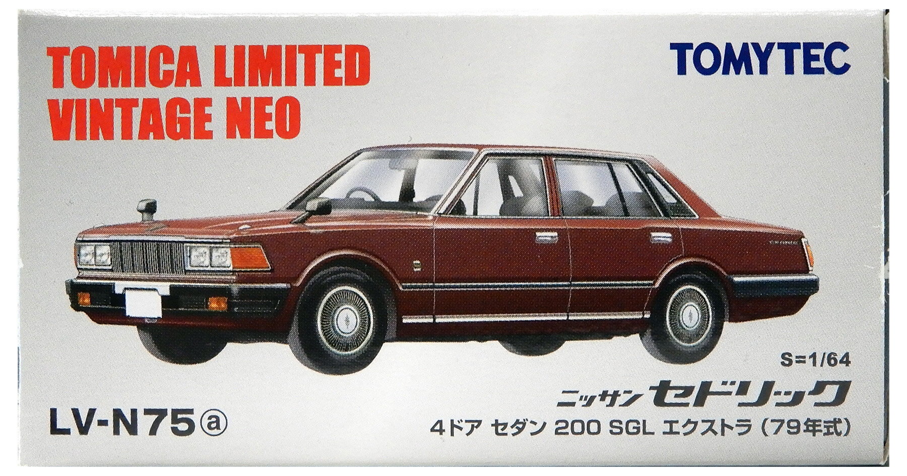 【中古】1/64 TOMYTEC(トミーテック) トミカリミテッドヴィンテージNEO LV-N75a セドリック200E SGL エ..