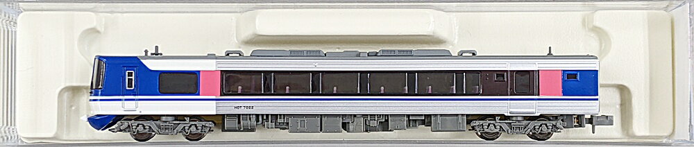 【中古】Nゲージ その他 鉄道模型 マイクロエース　A2052　智頭急行HOT7000系スーパーはくと　貫通型・登場時5両セット　セットばらし　HOT7022 【A´】 車両のみ（KATOクリアケースに収容）　ケース傷みのサムネイル