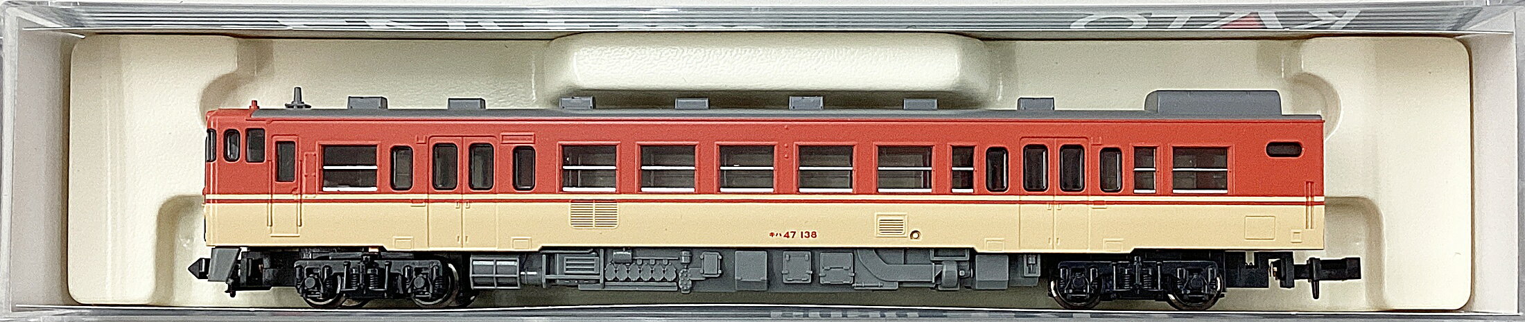 【中古】Nゲージ KATO(カトー) 6090 キハ47-0 (M) KATOベース加工品　6090　キハ47-0(M)　姫新線色 【加工品】 アンテナ取付済　ケース傷み