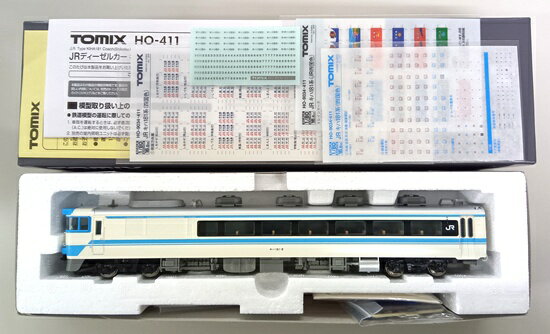 【中古】HOゲージ TOMIX(トミックス) HO-411 JR ディーゼルカー キハ181形 (JR四国色) 【C】 外箱傷み ..