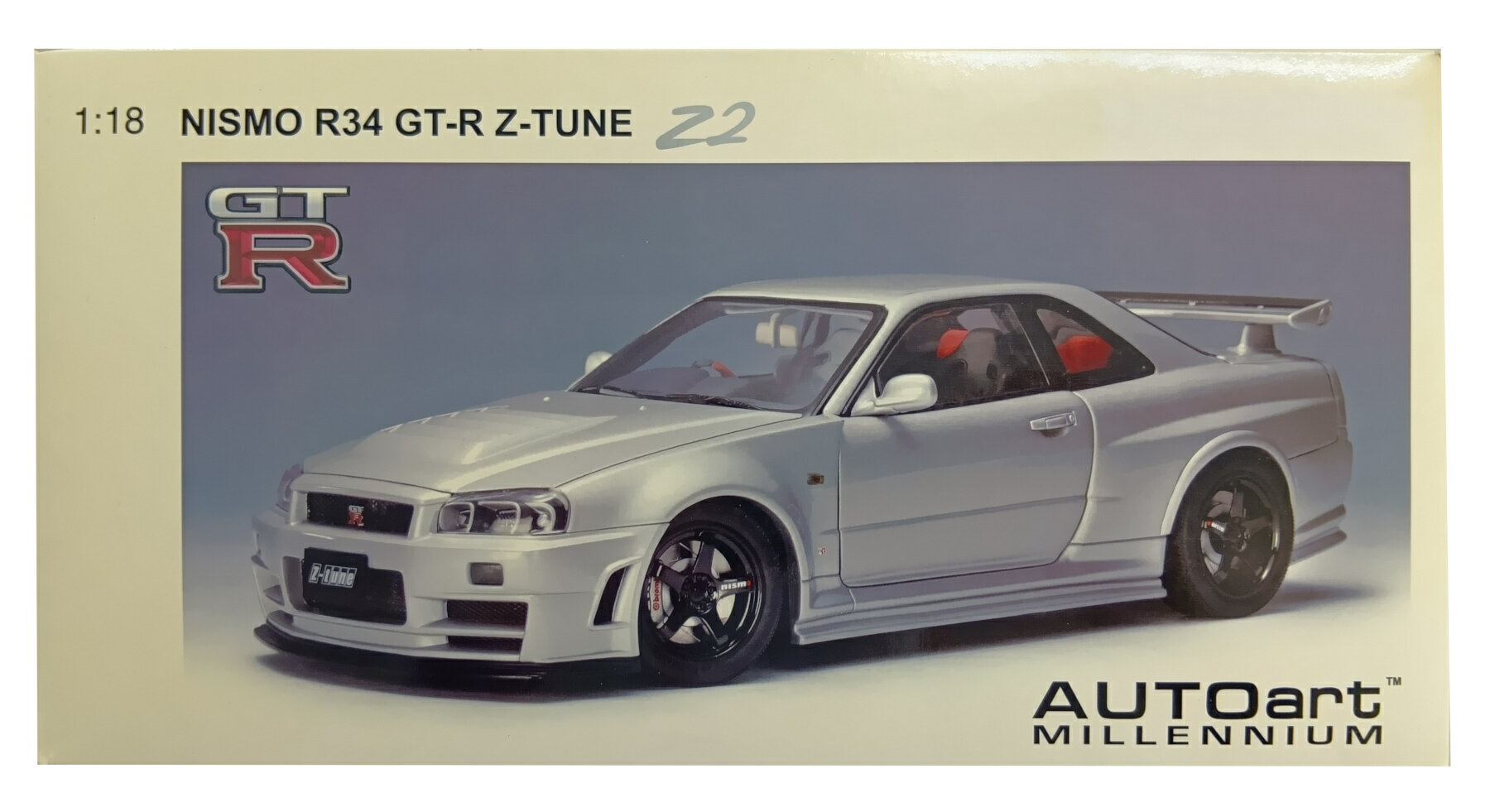 【AUTOart】1/8 日産スカイライン GT-R R34 AUTOart 1/18 日産 スカイライン GT-R （R34） Vスペック II （ベイサ