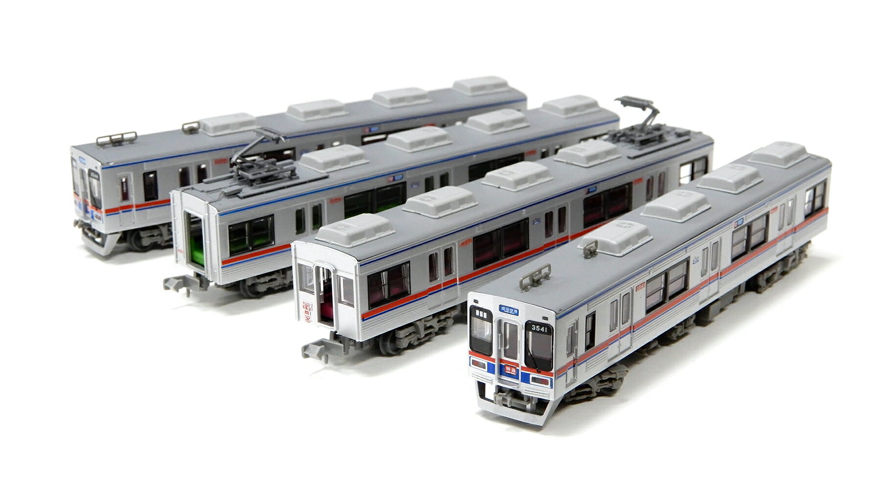 【中古】ジオコレ TOMYTEC(トミーテック) (1142-1145) 鉄道コレクション 京成電鉄3500形更新車 (3544編..