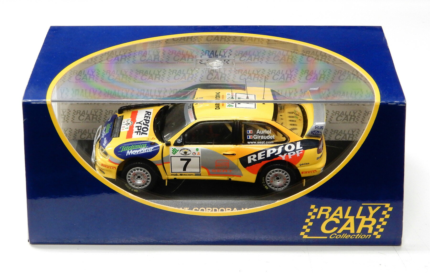 ����š� ����¾ ��������ߥ˥���(1/43) RALLY CAR COLLECTION 1/43 Seat Cordoba WRC D.AURIOL - D....