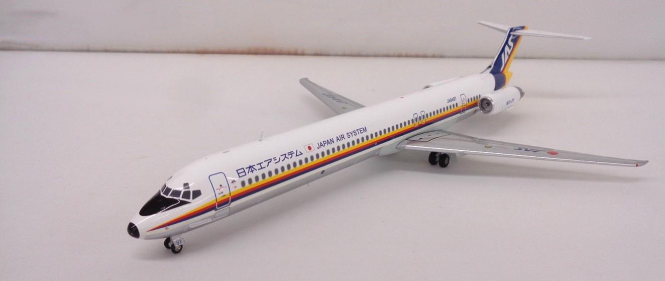 【中古】1/200 その他 XX2909 マクドネルダグラス MD-81 日本エアシステム JA8497 【B】 ※商品の性質上、多少の塗装ムラ等はご了承ください。 メーカー：JCウイングス 2