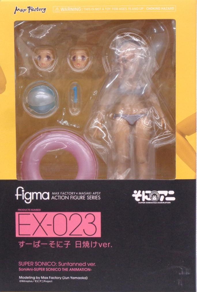 [중고] 굿 스마일 컴퍼니 figma EX-023 소니 애니 슈퍼 소니 아이 태닝 Ver. [A '] * 미개봉 · 미 조립 · 외부 상자에 약간의 상처 있음