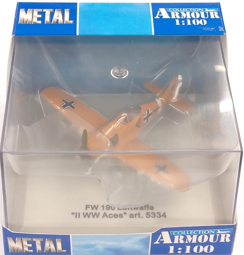 樂天商城 - 【中古】1/100 その他 5334 FW190 ルフトヴァッフェ WWII Aces 【A´】 ケース未開封、メーカー：フランクリンミント