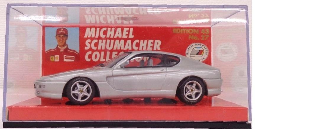 樂天商城 - 【中古】 その他 スケールミニカー(1/43) ミニチャンプス 1/43 フェラーリ F456 GT2+2 1992 M.シューマッハ コレクション 【B】 ※開封品・ケースに若干の傷みあり・商品の性質上多少の塗装ムラ等はご容赦ください