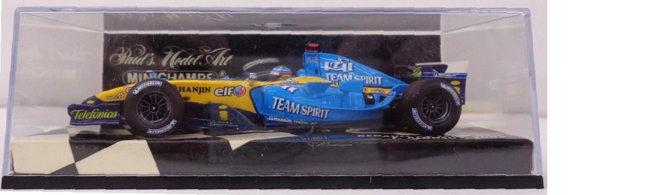 乐天商城 - 【中古】 その他 スケールミニカー(1/43) ミニチャンプス 1/43 ルノー F1 チーム TEAM SPIRIT R25 #5 F.アロンソ 2005 【B】 ※開封品・ケースに若干の傷みあり・商品の性質上多少の塗装ムラ等はご容赦ください