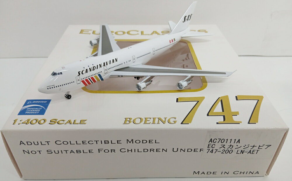 ����š� ����¾ ������(�Ҷ���) ̱�ֵ� 1/400 ���������饷�å��� AC70111A B747-200 �����󥸥ʥӥ��Ҷ� LN-AET ��B�� ��Ȣ¿...