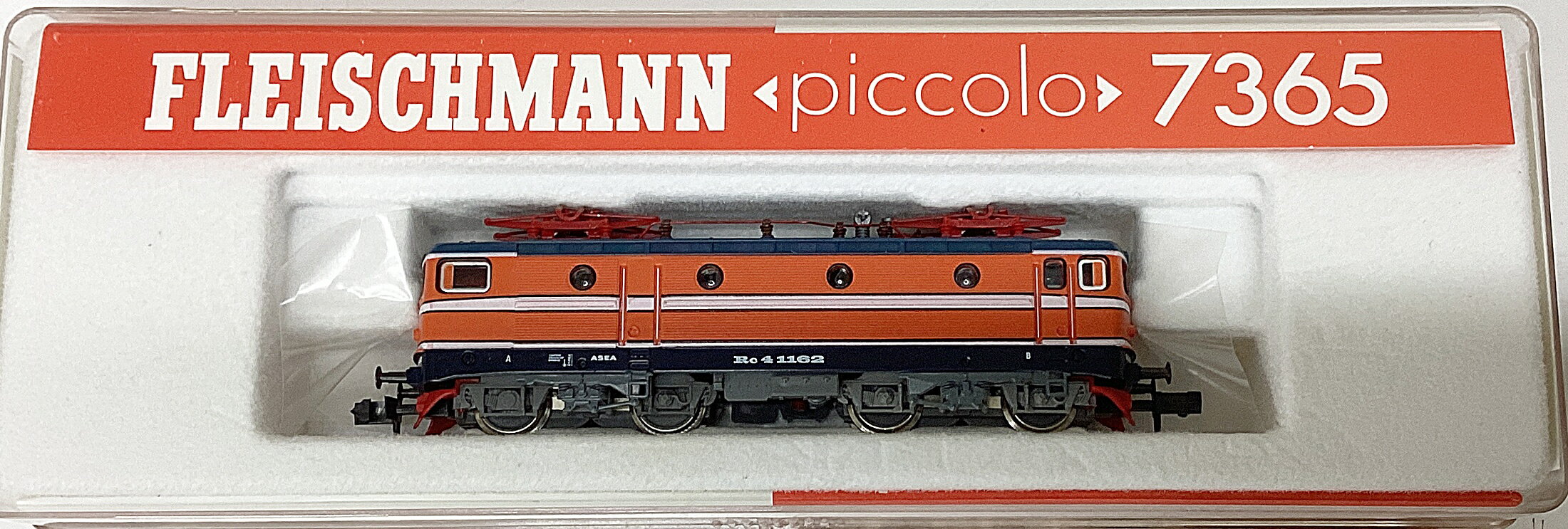 樂天商城 - 【中古】Nゲージ その他 鉄道模型 フライシュマン　7365　SJ　スウェーデン国鉄　Rc4型電気機関車 オレンジ/ホワイト/ダークブルー 旧塗装 【A´】 ケース傷み