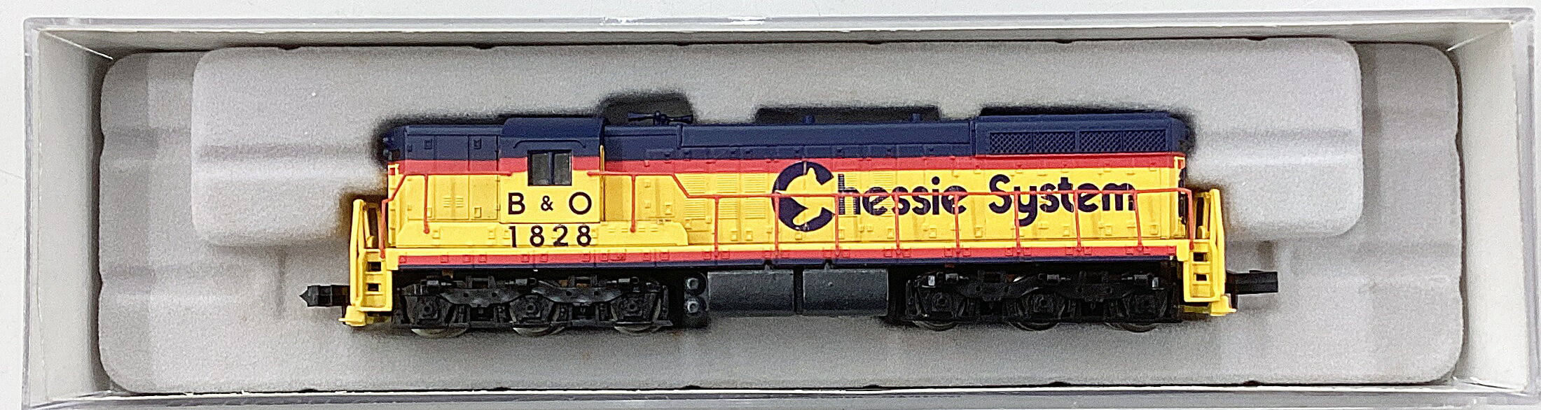 Other - 【中古】Nゲージ その他 鉄道模型 マイクロエース A7871　SD7 　B&O　チェイシーシステム 【A´】 ヘッドライトは片側のみ（キャブ短辺側）点灯となります。　ケース傷み