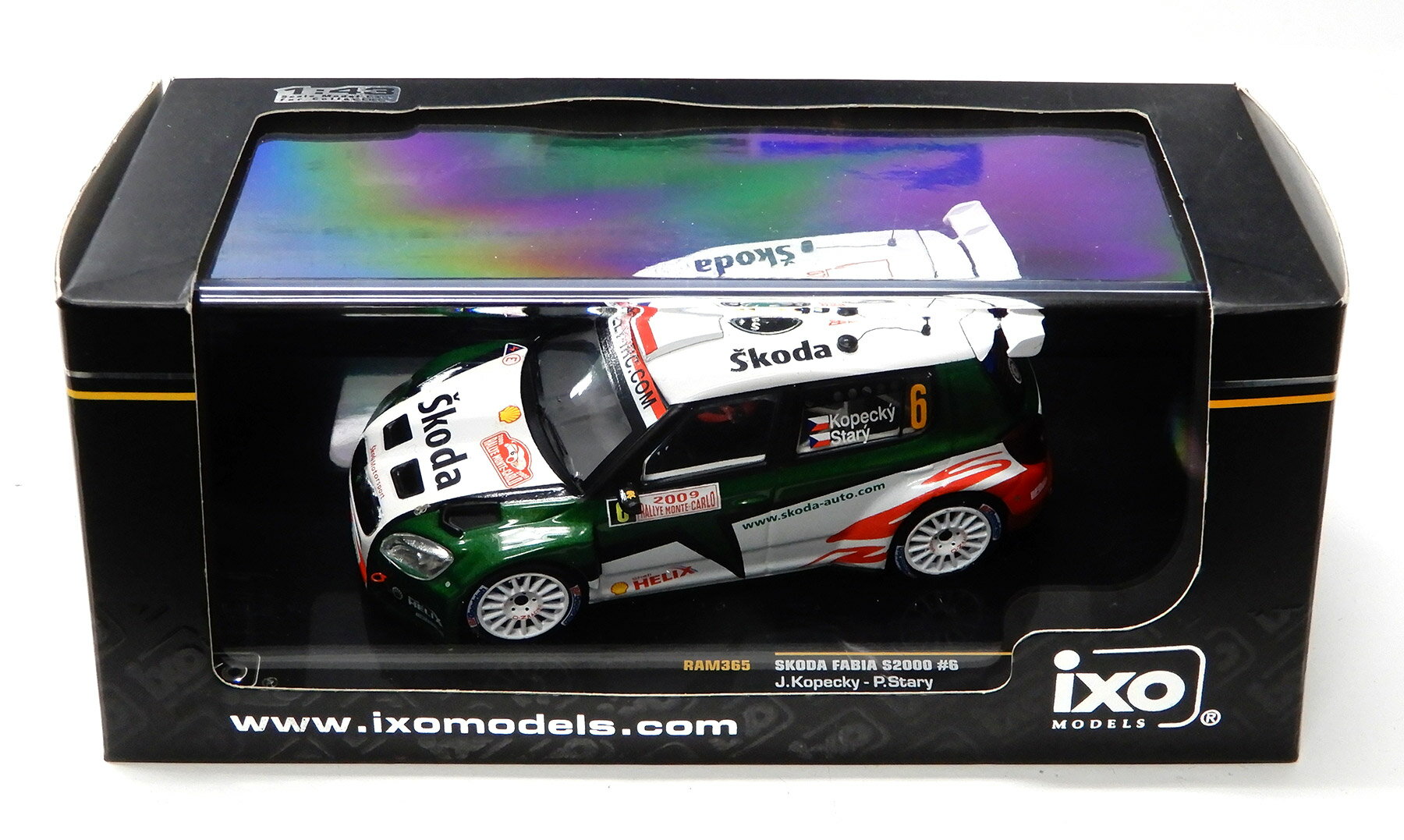 【中古】 その他 スケールミニカー(1/43) ixo (イクソ) RAM365 Skoda Fabia S2000 #6 4th Rally Monte ..