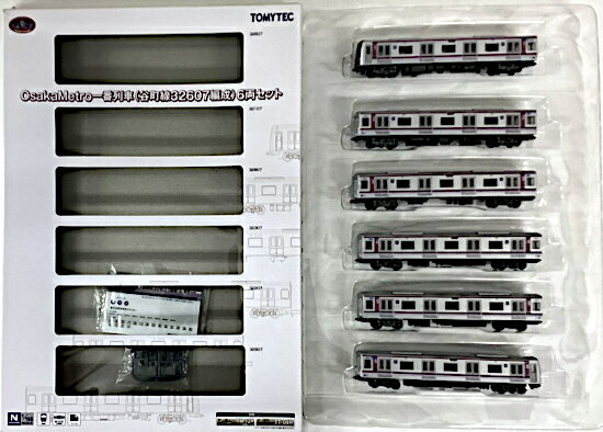 【中古】ジオコレ TOMYTEC(トミーテック) (1215-1220) 鉄道コレクション OsakaMetro 一番列車 (谷町線32607編成) 6両セット 【C】 ※ボディマウントTNカプラーに交換 ※外箱若干傷み ※微細な塗装ムラはご容赦下さい。