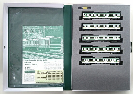 【中古】Nゲージ KATO(カトー) 10-1787 E231系1000番台 東海道線 5両付属編成セット 【B】 外スリーブ傷み / パーツ取付 残あり...