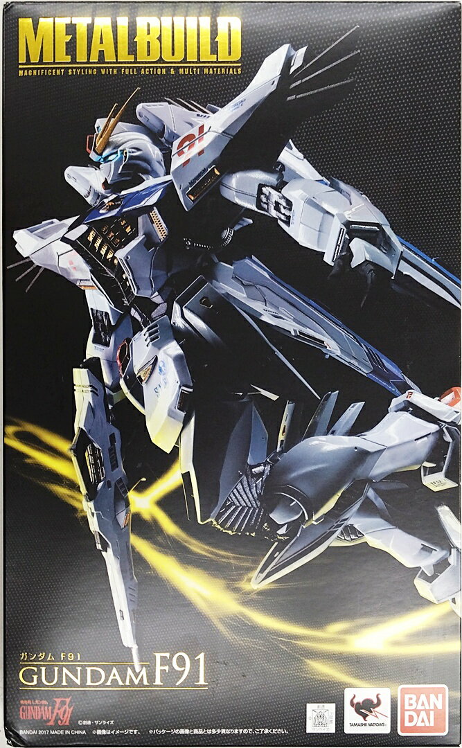 【中古】 その他 ガンダム(アクションフィギュア) 魂ウェブ商店限定 バンダイ 機動戦士ガンダムF91 METAL BUILD(メタルビルド) ガンダムF91 【D】 ※開封品 使用感有※外箱傷み 潰れ 糊はがれ有※塗装難有※内袋開封 一部欠損有※ブリスタ破損有