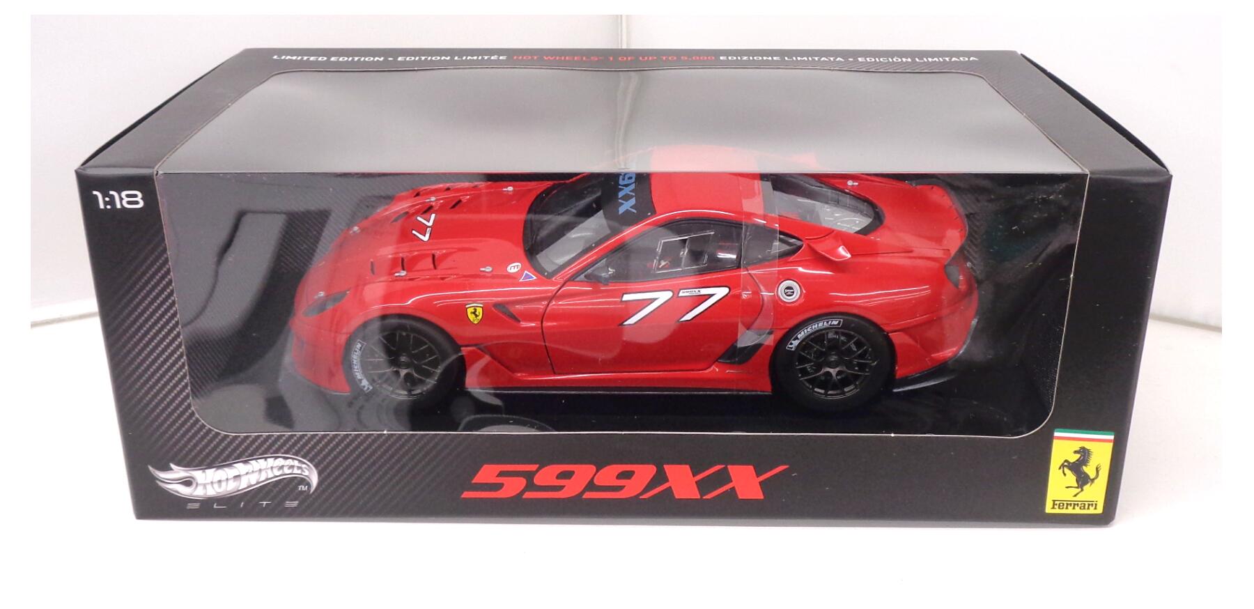 ����š� ����¾ ��������ߥ˥���(1/8��1/35) �ۥåȥ������� ELITE 1/18 FERRARI 599XX �� #77 ��A��...
