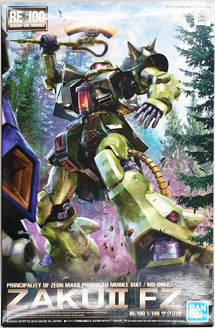 樂天商城 - 【中古】 バンダイスピリッツ ガンダム(プラモデル) バンダイスピリッツ 機動戦士ガンダム0080 ポケットの中の戦争 1/100 RE/100 MS-06FZ ザクII改 【A´】 ※未組立※外箱傷み・潰れ・テープ痕有※説明書傷み有