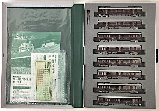 【中古】Nゲージ KATO(カトー) 10-1822+10-1823 阪急電鉄9300系 京都線 基本+増結 8両セット 【A´】 ※すべての車両を10-182...