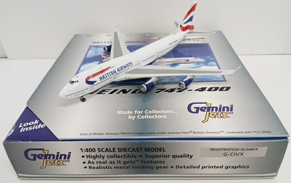 楽天市場】ブリティッシュ 飛行機 模型 747の通販