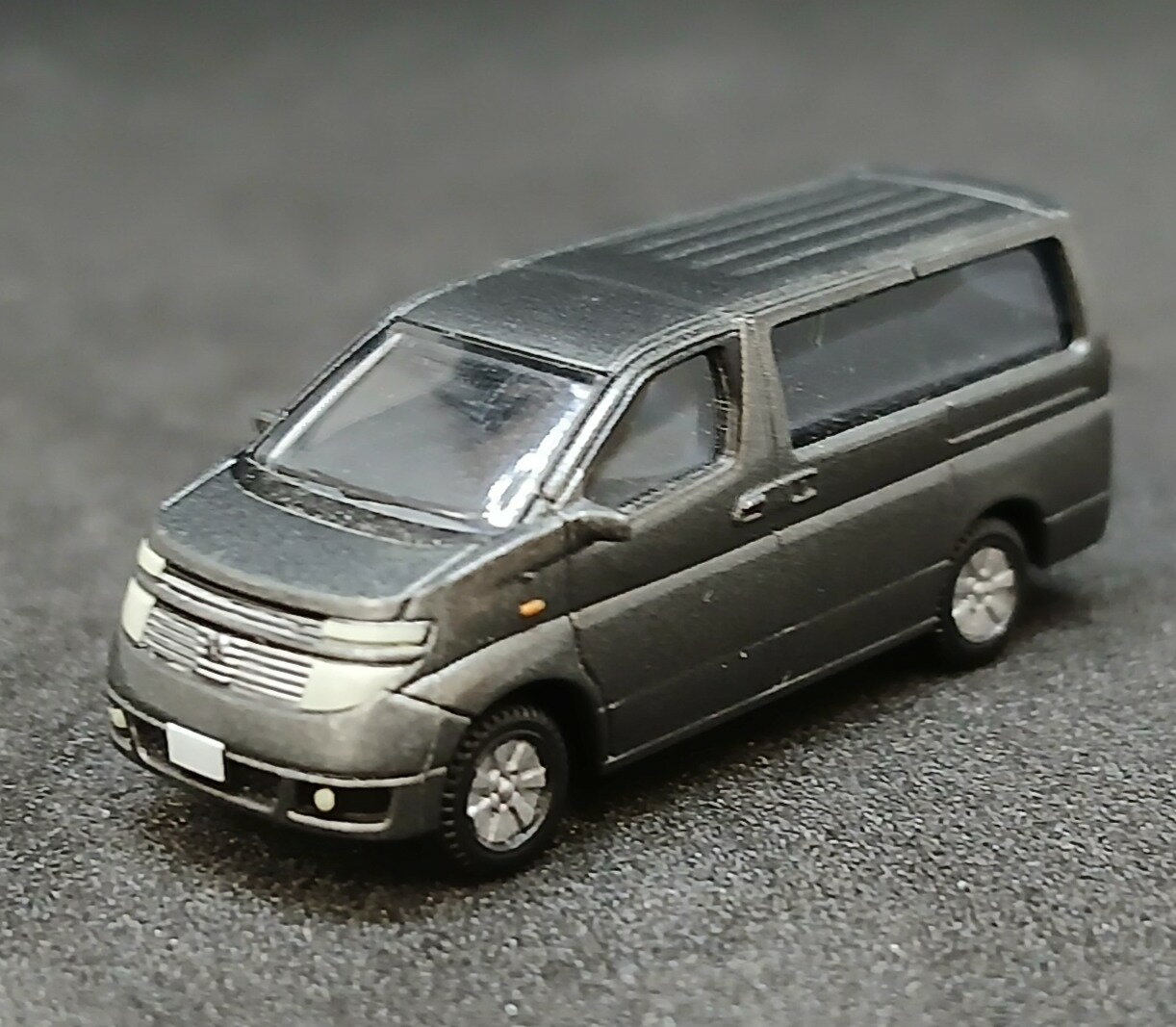 Other - 【中古】ジオコレ TOMYTEC(トミーテック) カーコレクション セットバラ カーコレクション (W59) 日産エルグランド ガンメタリック (1両のみ) 【ジャンク】 ※車両のみ/緩衝材で梱包 ※メーカー出荷時からの塗装ムラは見られます。