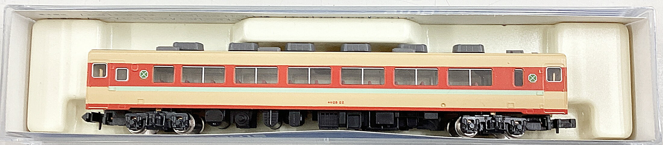 【中古】Nゲージ その他 鉄道模型 KATO　6015　キロ28　青/銀インサートロット　　 【A´】 中敷変色　　...