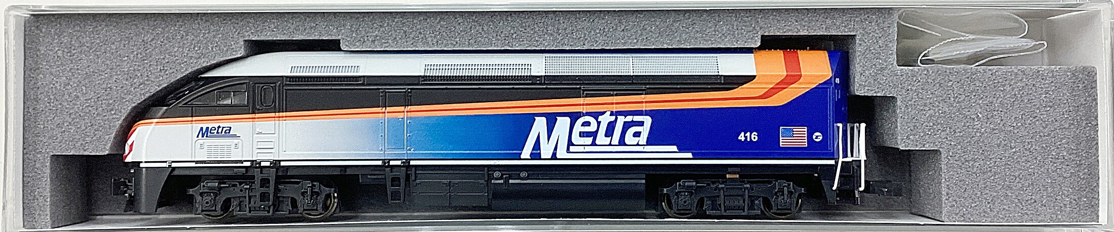 Other - 【中古】Nゲージ その他 鉄道模型 KATO　176-6121　MP36PH　#416　シカゴメトラ 【B】 車輪傷み